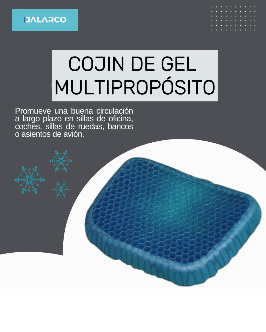 COJIN DE GEL MULTIPROPÓSITO