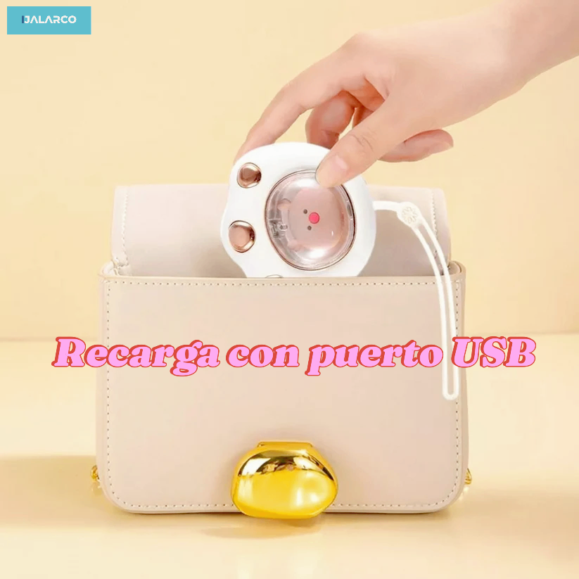 CALENTADOR DE MANOS PORTATIL RECARGABLE