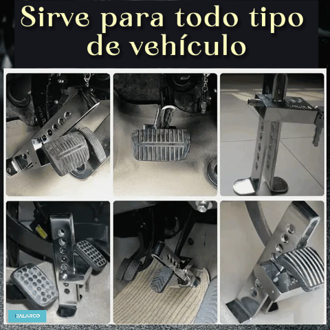 TRABAPEDAL PREVIENE ROBO DE AUTOMOVIL