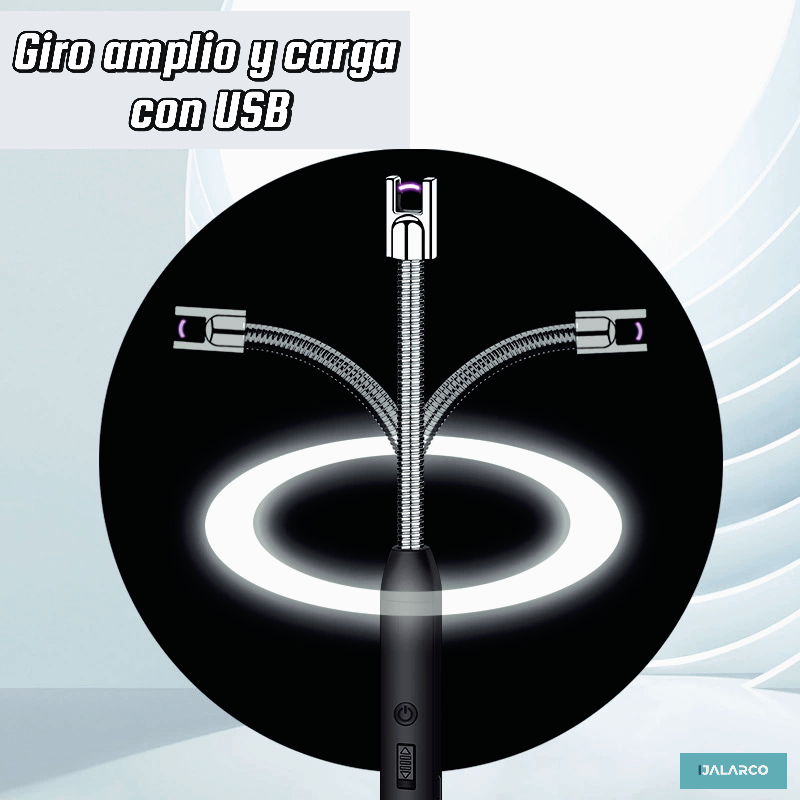 ENCENDEDOR CON CARGA USB MULTIUSO