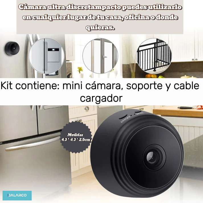 MINI CAMARA DE SEGURIDAD HD