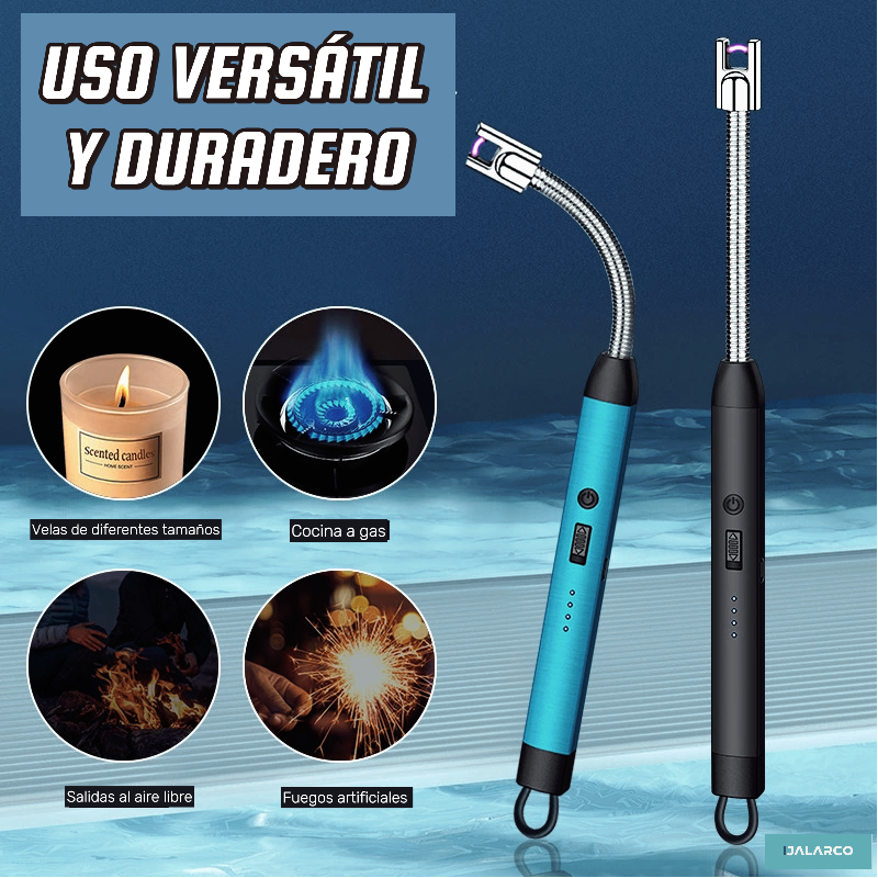 ENCENDEDOR CON CARGA USB MULTIUSO