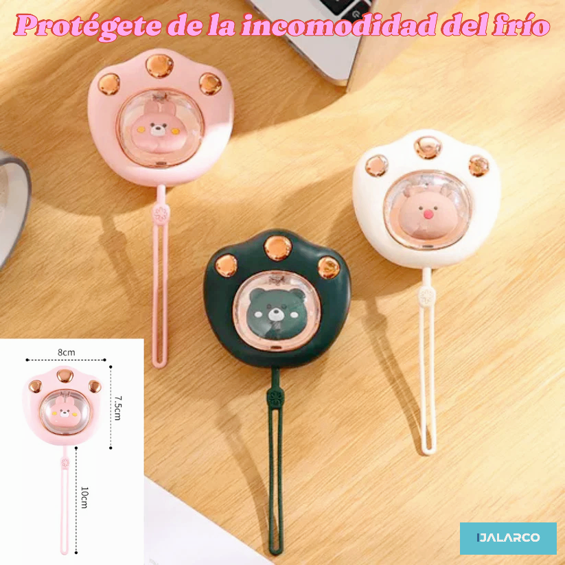 CALENTADOR DE MANOS PORTATIL RECARGABLE