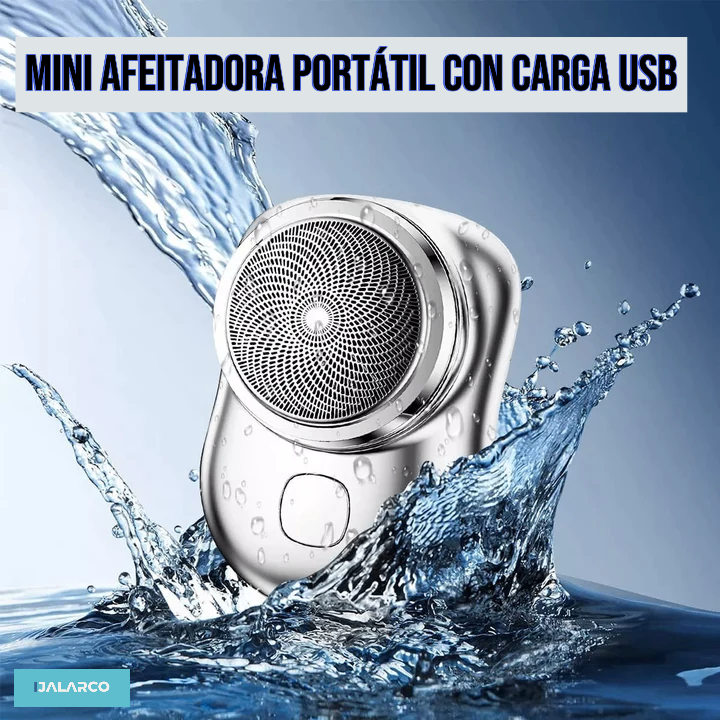 MINI AFEITADORA PORTÁTIL RECARGABLE